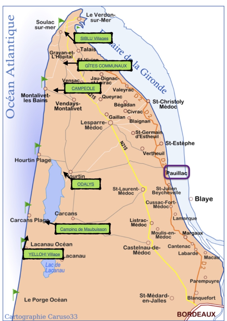Lodgings Marathon du Médoc
